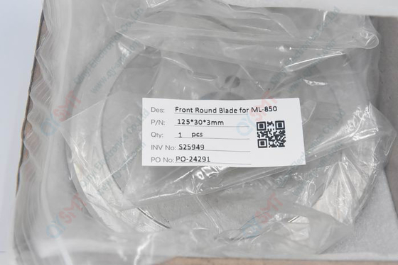 Front Round Blade for ML-850 125x30x3mm
